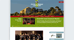 Desktop Screenshot of musiqueancienneamaguelone.com