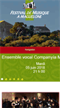 Mobile Screenshot of musiqueancienneamaguelone.com